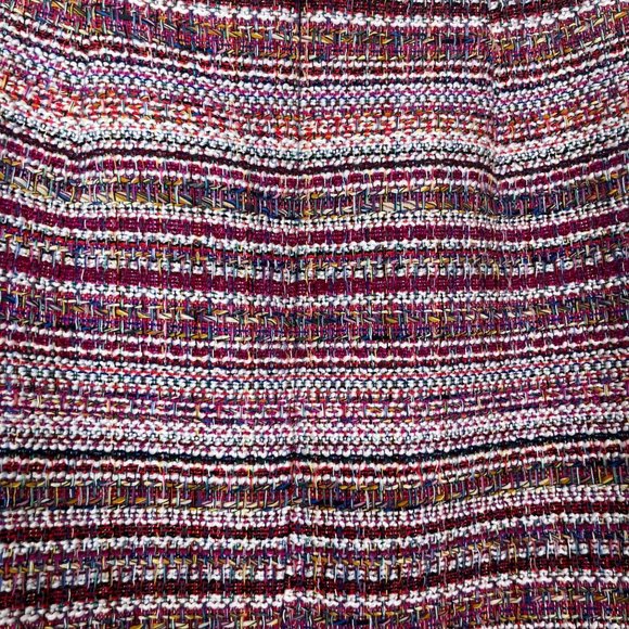 Halogen Women’s Mini Multicolor Tweed Side Tie Skirt Size 10 Pink - Picture 7 of 9
